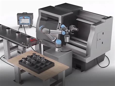 robotic cnc machine|universal robot tending cnc machine.